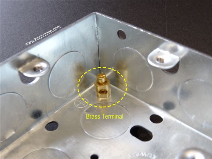 2 Gang Electrical Iron Box