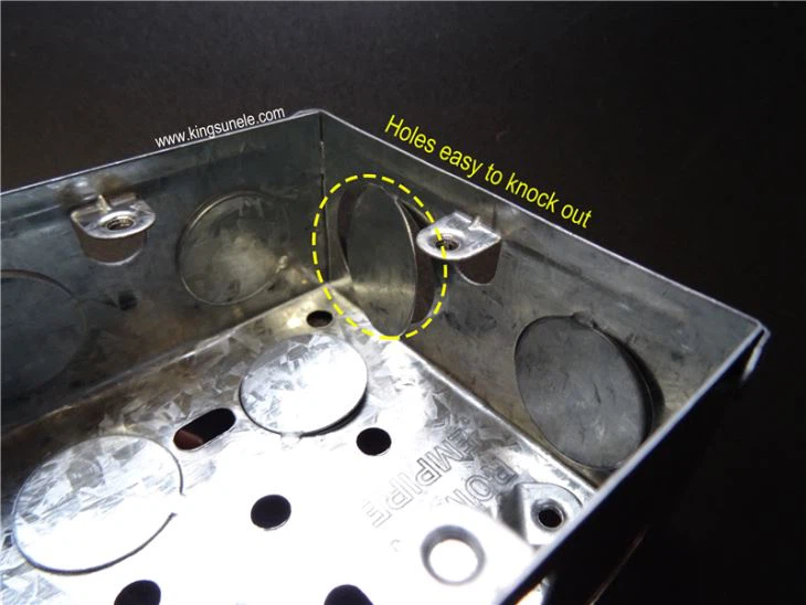 Two Gang Deep Electrical Box