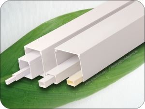PVC kabel trunking proti prachu lehké hmotnosti