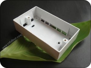 PVC elektrický box hladký povrch BS4662